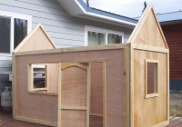 Featured image for Creating a Wooden Playhouse for Your Kids