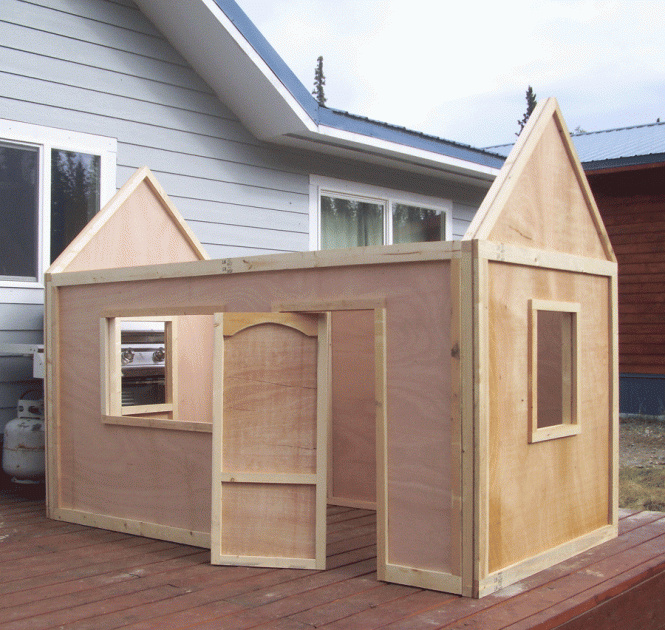 Featured image for Creating a Wooden Playhouse for Your Kids