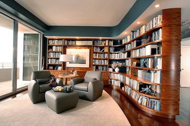 Featured image for Classic Design for a Private Library